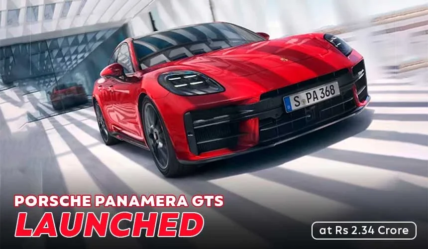 Porsche Panamera GTS India Launch Price Rs 2.34 Crore