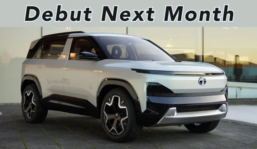 Production-Ready Tata Sierra to Debut Next Month