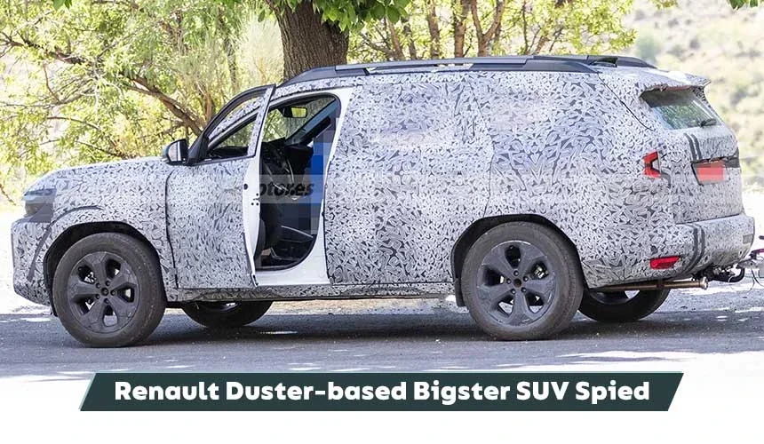 Renault Duster-based Bigster SUV Spied