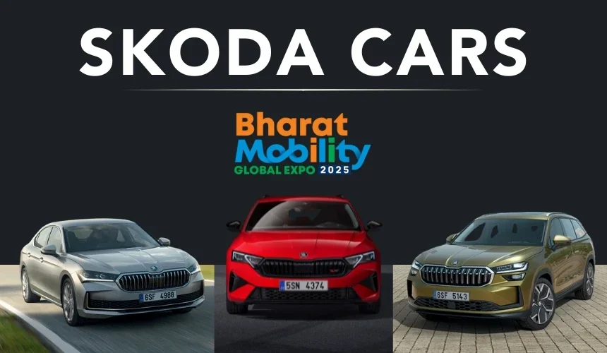 Top Skoda Cars to Be Unveiled at Bharat Mobility Global Expo 2025