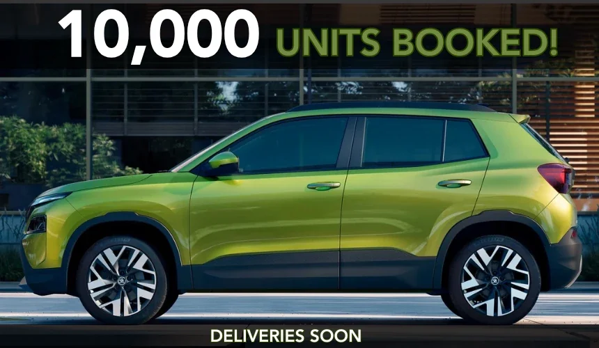 Skoda Kylaq Hits 10,000 Orders in 10 Days - Deliveries Countdown Begins!