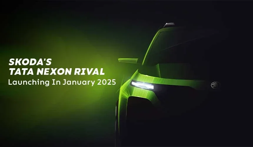 Skoda's Tata Nexon Rival Launching In January 2025