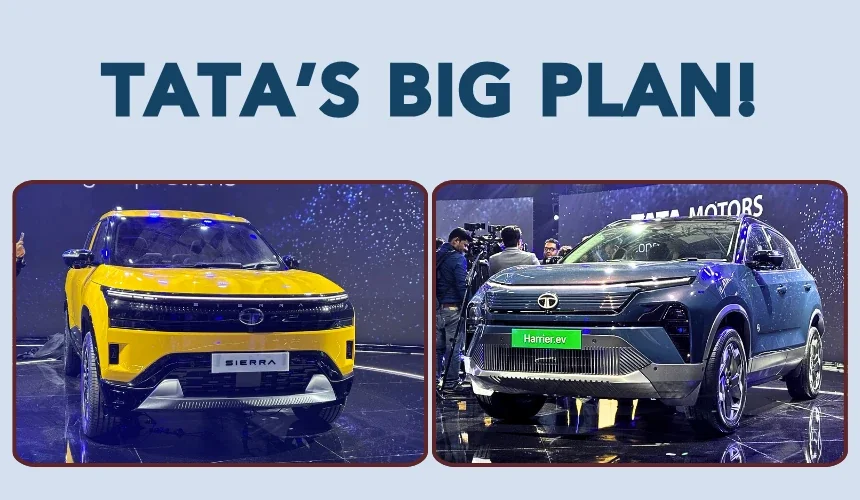 Tata Motors Plans Major Launches This Year – Harrier EV, Sierra SUV