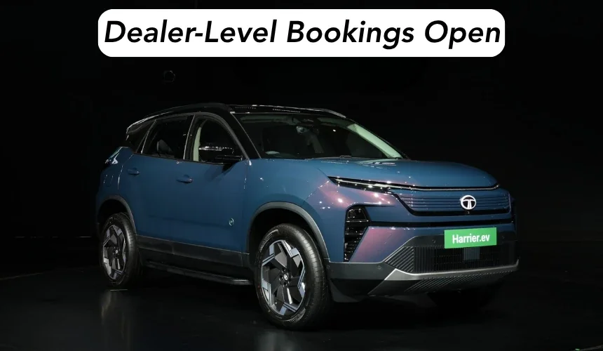 Tata Harrier EV Dealer-Level Bookings Open - Price Rs 21.49 Lakh