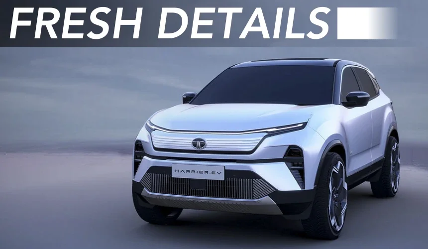 Tata Harrier EV Fresh Details Out