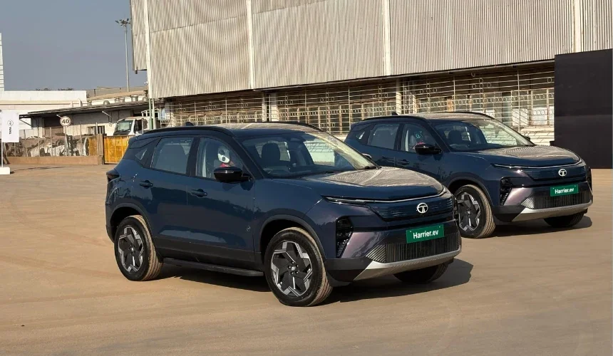 Tata Harrier EV Ready to Launch - Production Model Revealed