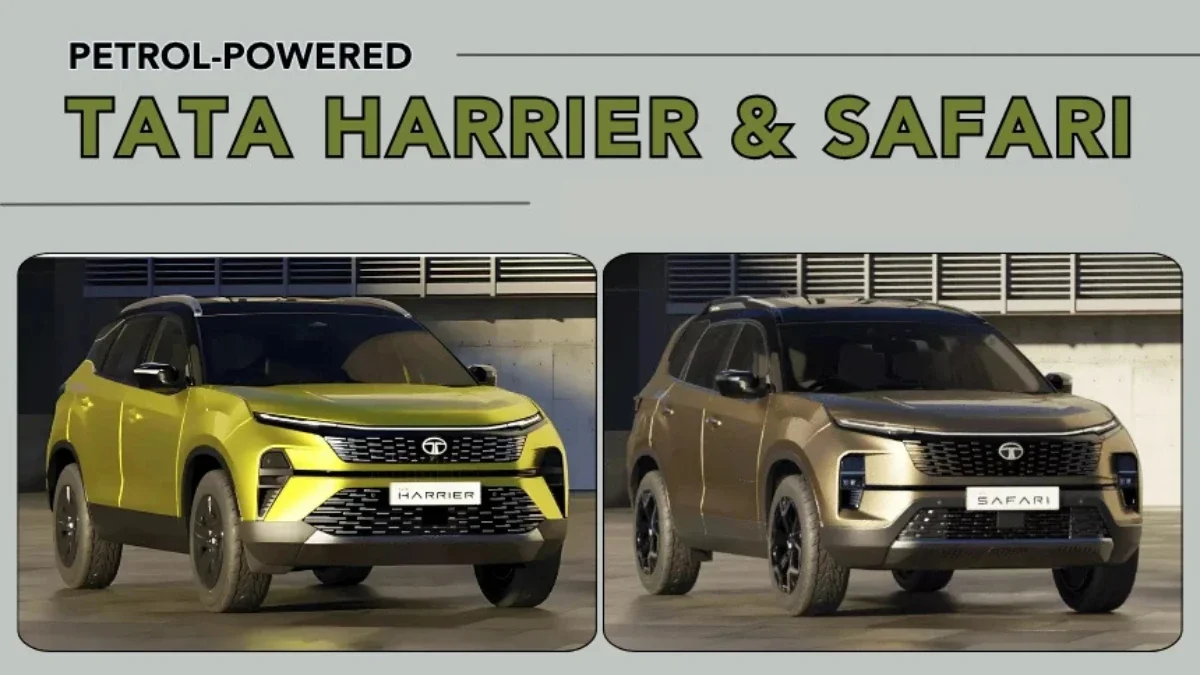 Tata Safari and Harrier Petrol Ready for Launch Next Month