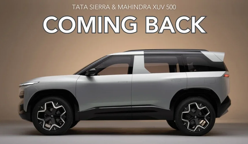 Tata Sierra, Mahindra XUV 500 to Return In New Avatar