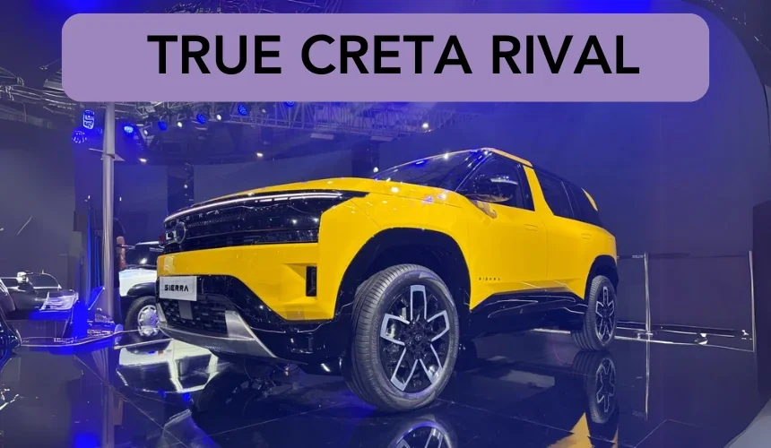 True Hyundai Creta Rival From Tata Motors - Sierra Coming Soon