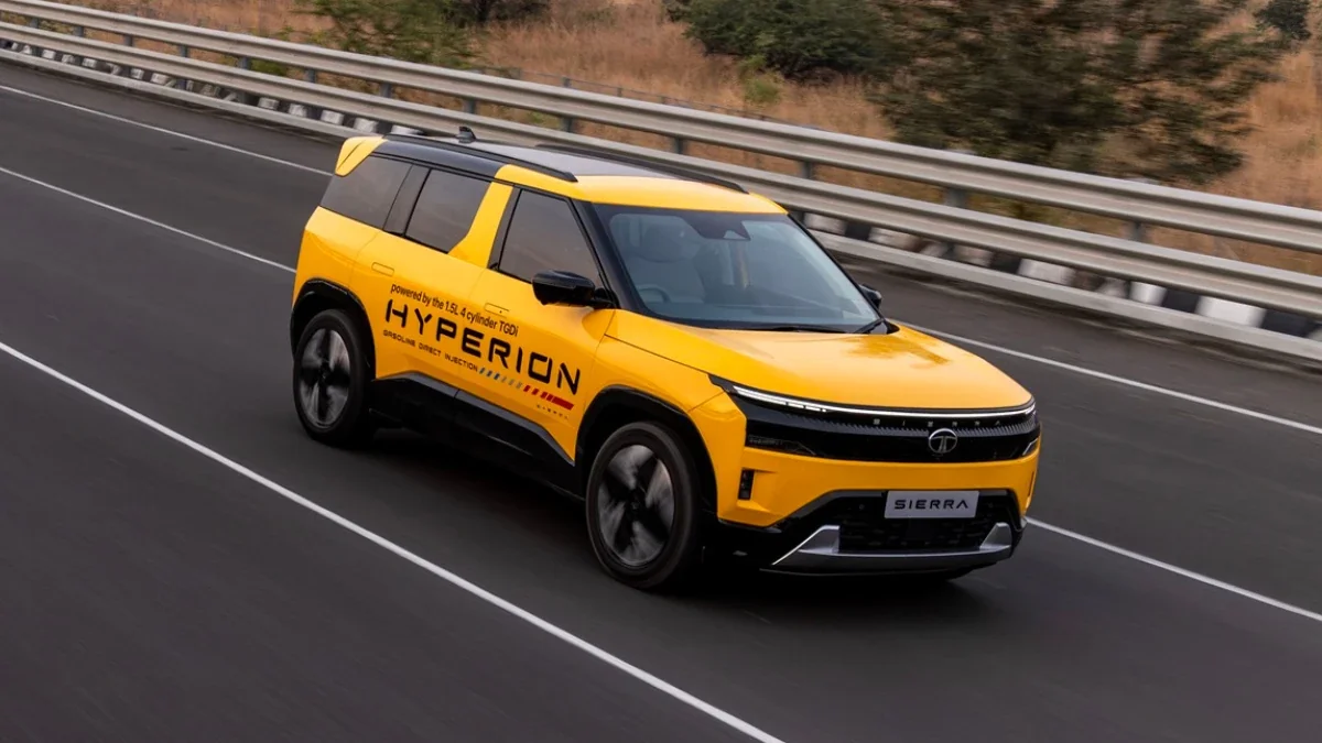 Tata Sierra Draws Huge Interest, 70,000 Bookings on First Day