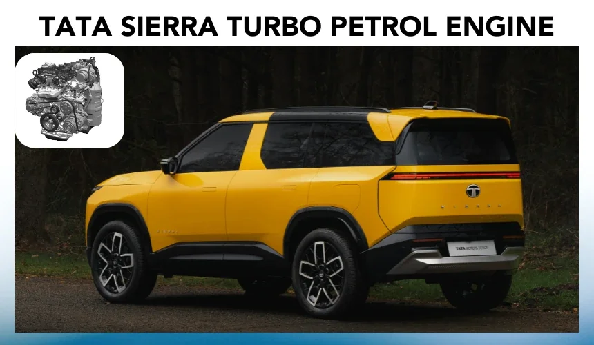 Tata's New 1.5L Turbo Petrol Engine For Sierra, Harrier and Safari