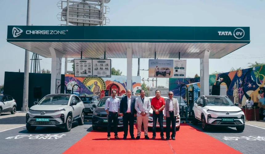 TATA.ev Rolls Out 10 Fast-Charging MegaChargers in Key Indian Cities