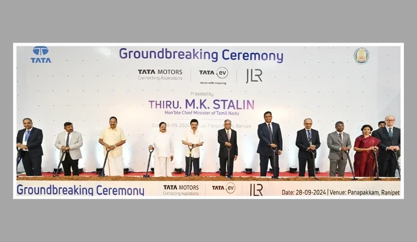 Tata Motors Starts Building Rs 9,000 Crore Car Factory in Tamil Nadu