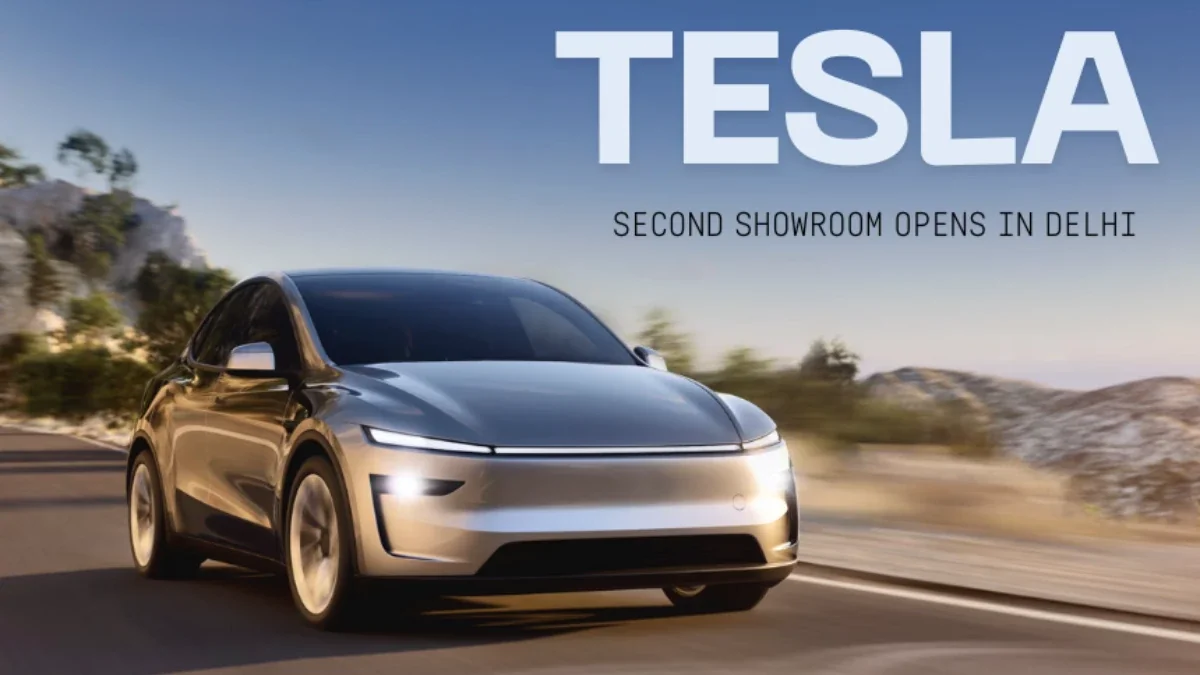 Tesla Opens Delhi Showroom at Aerocity – Model Y Sales Begin in NCR