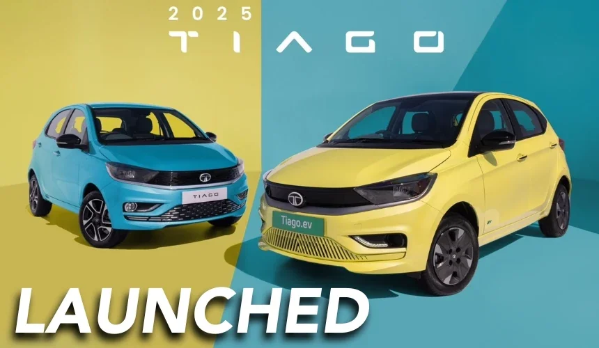 2025 Tiago Launched in Petrol, Diesel, Electric Powertrains