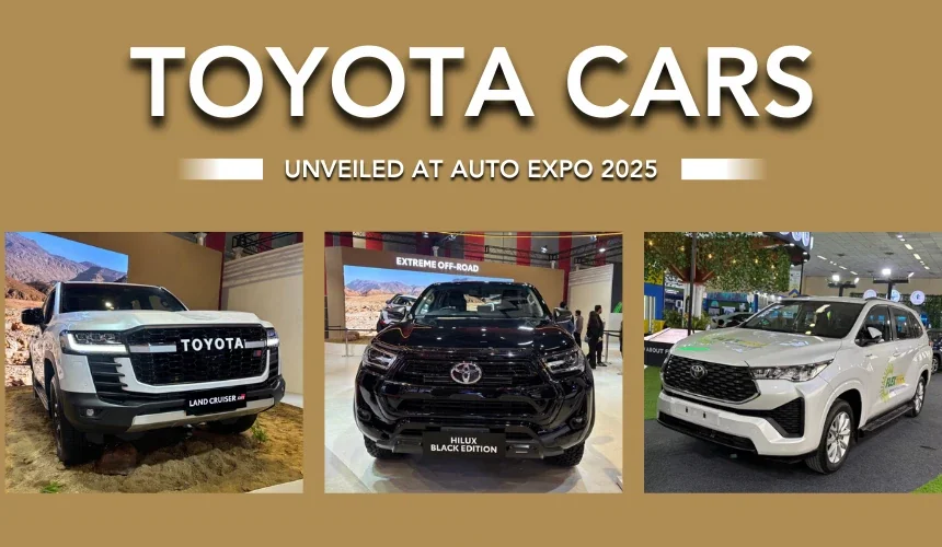Toyota Cars, Concepts at Auto Expo 2025 - Land Cruiser GR, X-VAN Concept