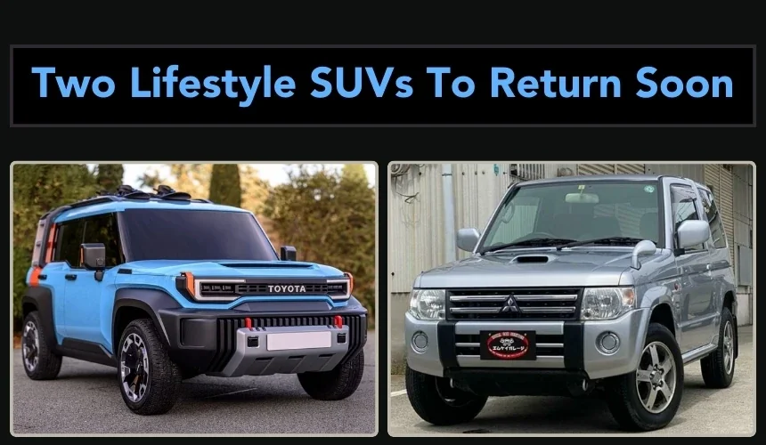 Mitsubishi Pajero Mini & Toyota Mini Land Cruiser FJ Returning - Details Here