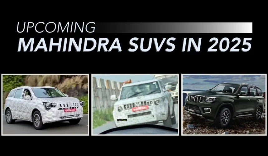 4 Upcoming Mahindra SUVs Launching in 6 Months - New Bolero Neo, Thar Facelift