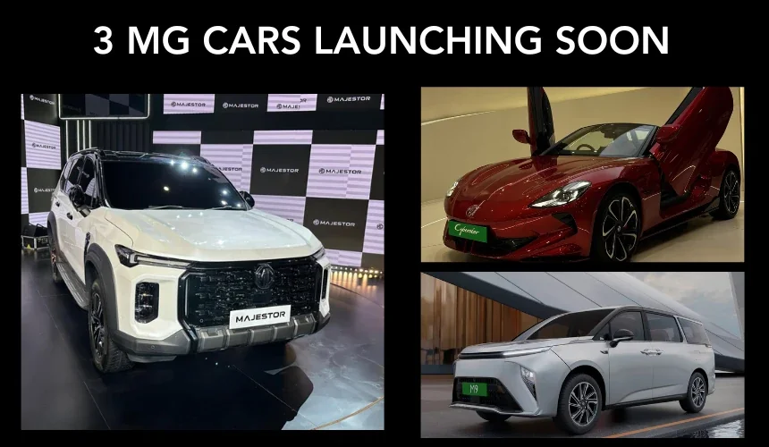 3 MG Cars Launching Soon - New Toyota Fortuner Rival