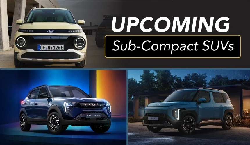 Upcoming Sub-Compact Electric SUVs - XUV 3XO EV, Inster EV