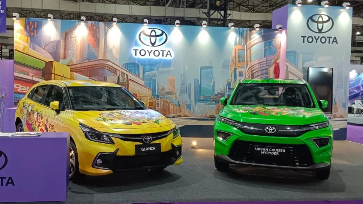 Toyota Urban Cruiser Hyryder, Taisor & Glanza Get Anime-Themed Makeover
