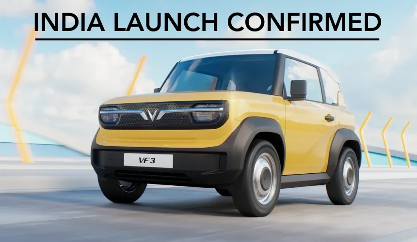 VinFast VF3 India Launch Confirmed - Tata Tiago EV Rival