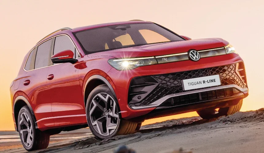Volkswagen Tiguan R-Line Boasts Style & Luxury – CBU Launch Soon