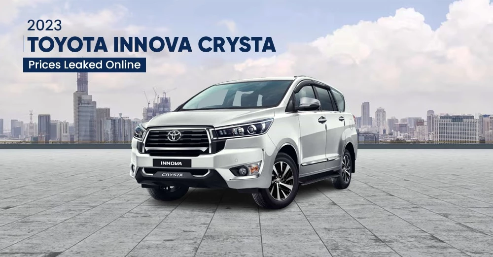 Toyota Innova Crysta Price In India 2025 Top Model Variants Mileage Toyota Innova Crysta Price In India 2025 Top Model Variants Mileage