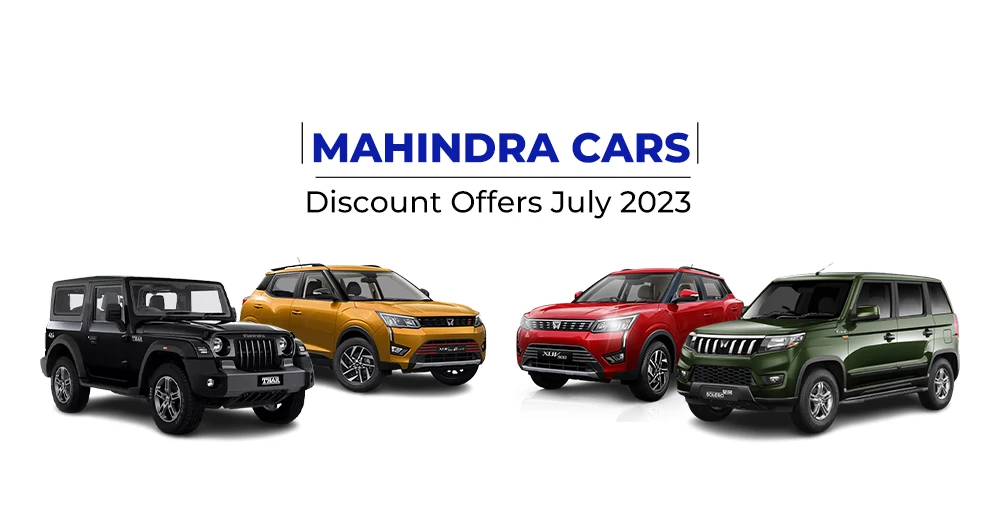 Mahindra Discount Offers July 2023