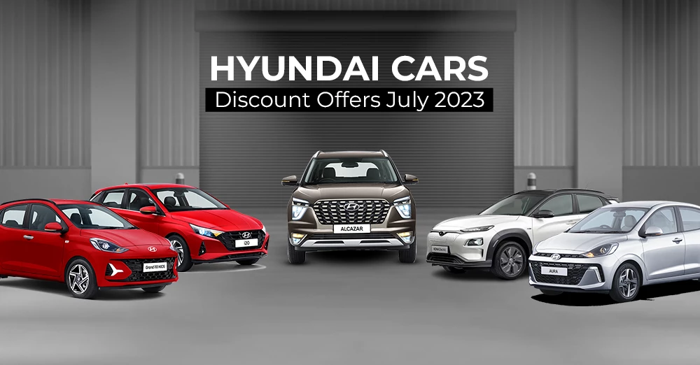 Hyundai Discount Offers July 2023