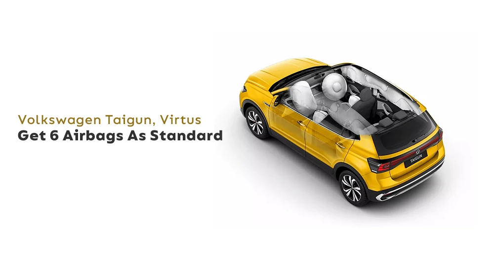 Volkswagen Taigun, Virtus Get 6 Airbags As Standard