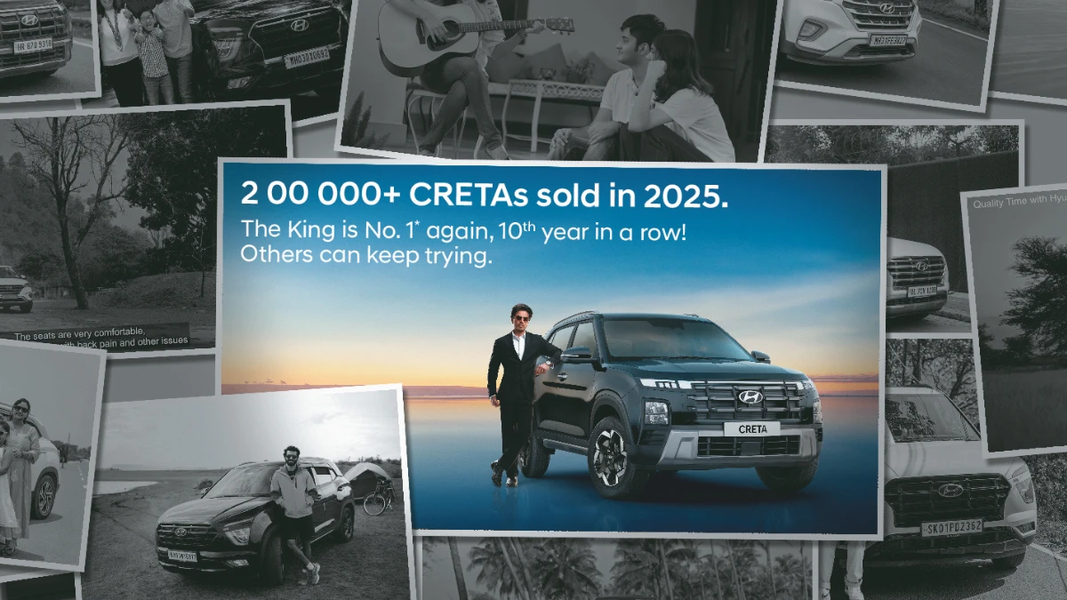 550 a Day: Hyundai Creta Smashes 2-Lakh Annual Sales Mark