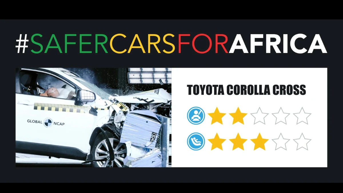 2-Star Safety Rating for Toyota Corolla Cross Sparks Concern in South Africa
