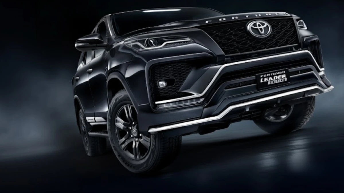 2025 Toyota Fortuner Leader Edition Launched - Bookings to Open Next Week