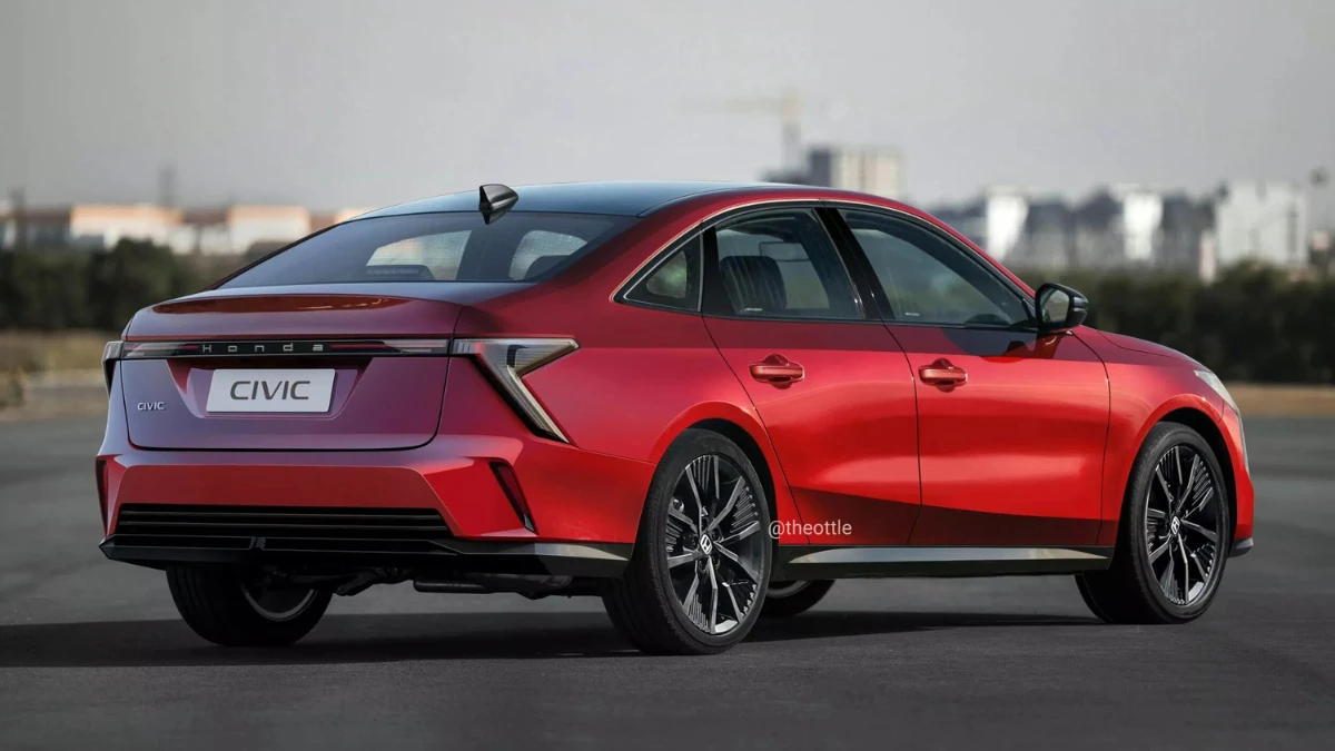 Next-gen Honda Civic Imagined: Sharper Looks, Hybrid Powertrain