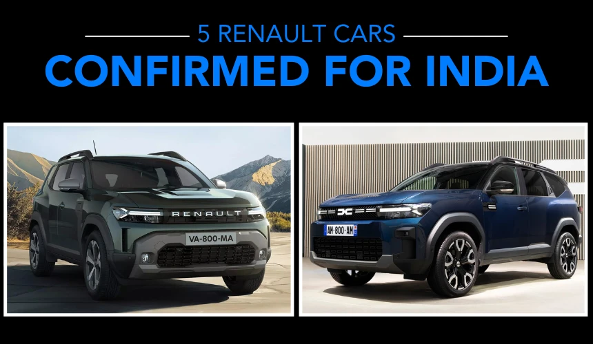5 New Renault Cars Confirmed For India - New Triber, 7-Seater SUV