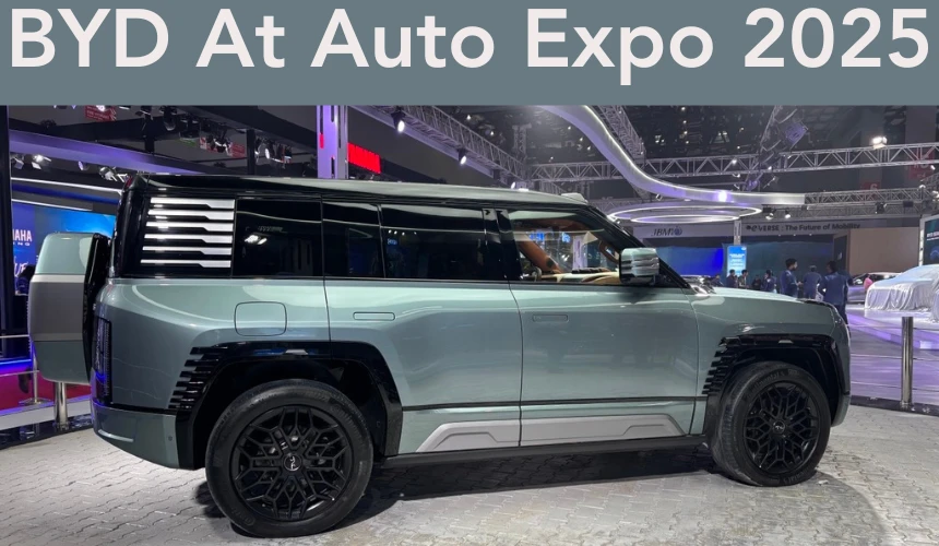 BYD Unveils New Electric And Hybrid Models At Auto Expo 2025 BYD Unveils New Electric And Hybrid Models At Auto Expo 2025