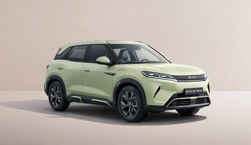 BYD Atto 2 Arrives in India For Testing Purposes