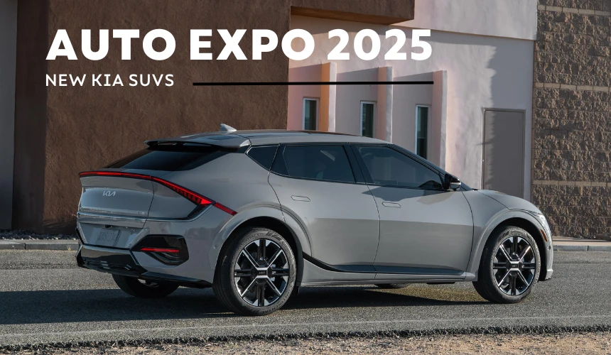 3 Kia SUVs to Watch For at 2025 Auto Expo - Syros, New EV6