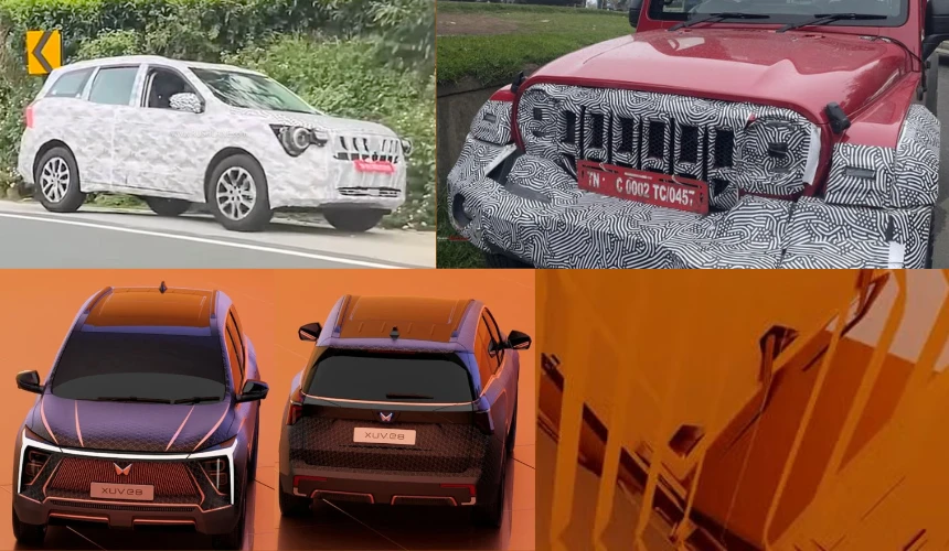 Mahindra to Launch 2 New Electric SUVs, XUV700 and Thar Facelifts by March 2026