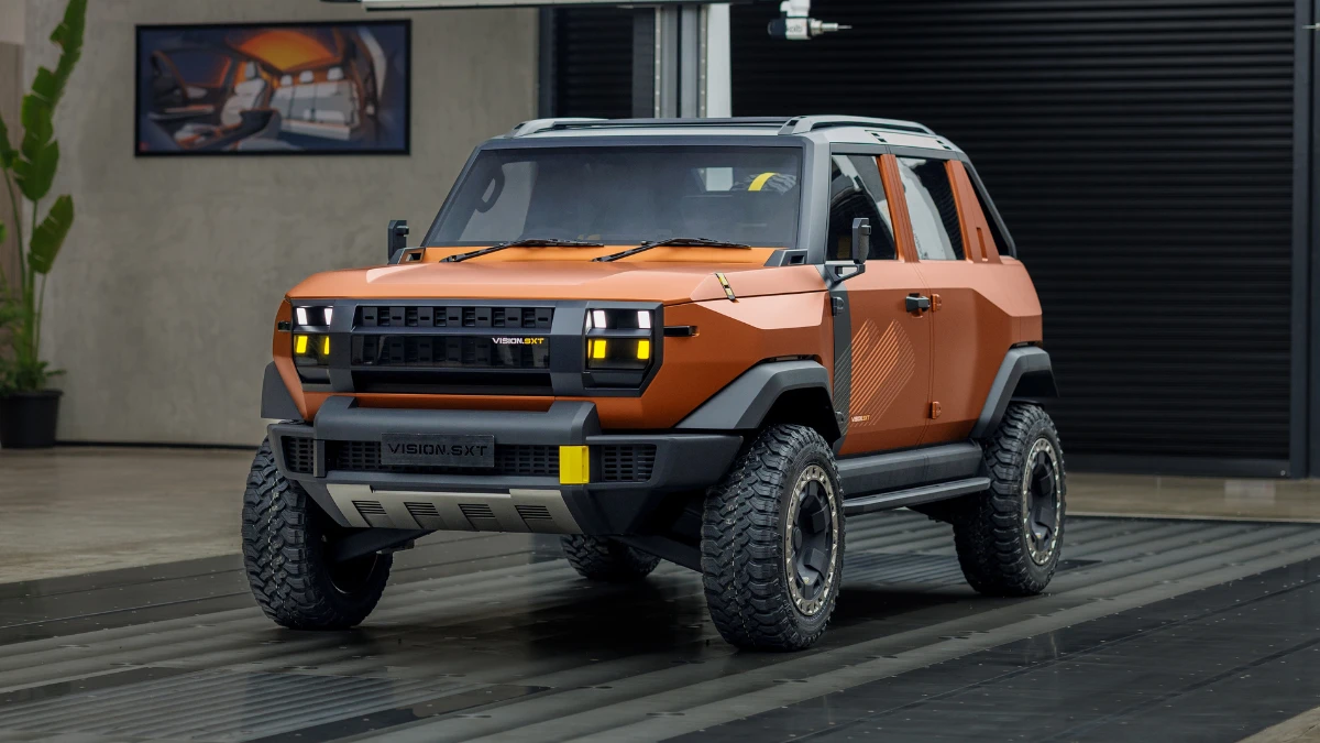 Mahindra Vision SXT Concept Merges Thar.e Design with Practical Pickup Features
