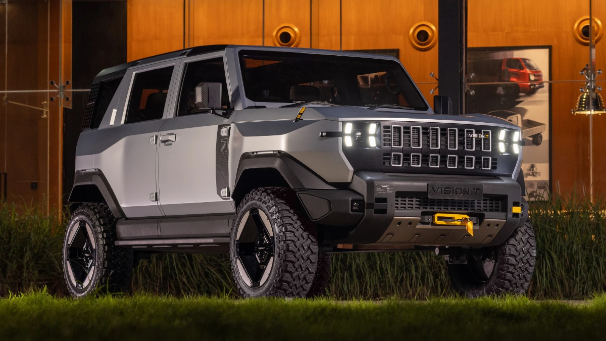 Mahindra Vision T Revealed: Shows Future Thar Based on Modular Platform