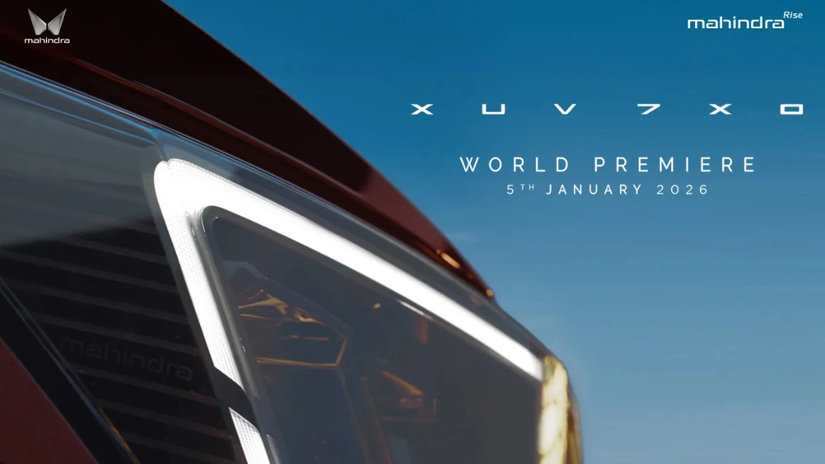 Two New SUVs Launching in First Week of January 2026 - Mahindra XUV 7XO