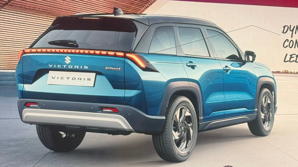 Maruti Victoris is India's First Car with Underbody CNG Tank - Official