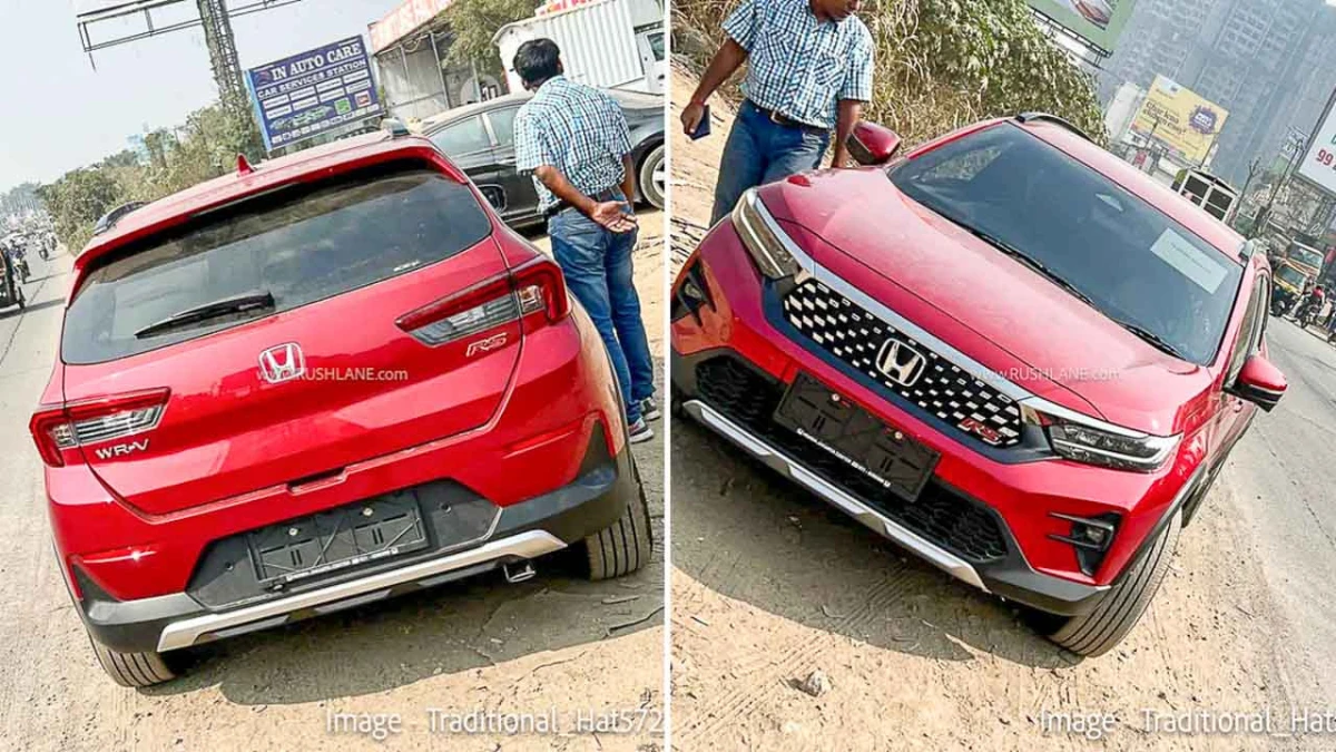 New Honda Compact SUV (WR-V) Caught Testing in India – Kia Sonet Rival