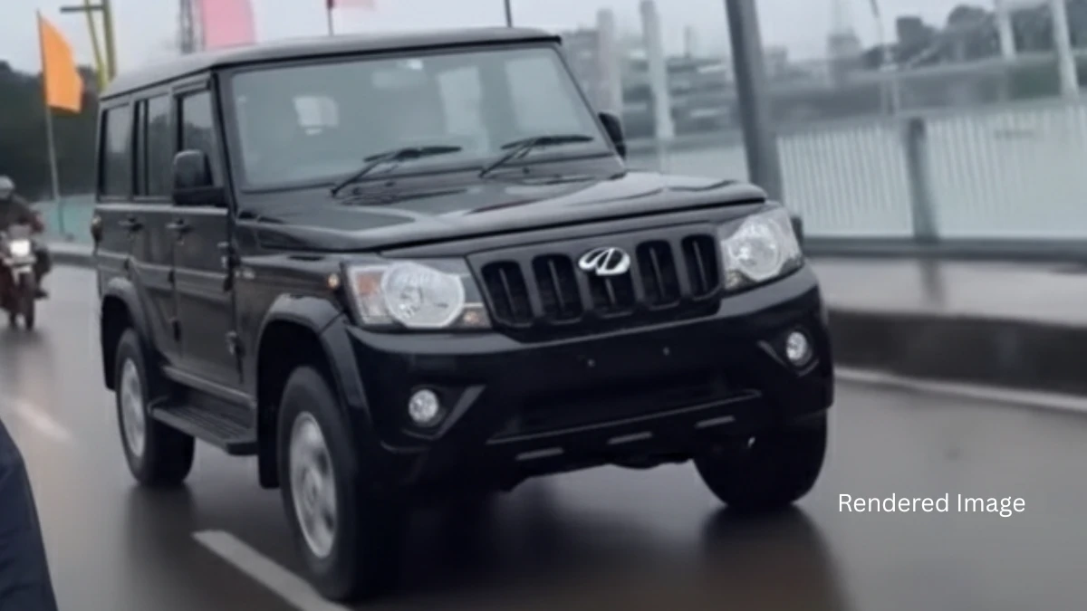 New Mahindra Bolero Facelift Launch in 1st week of October 2025 - Touchscreen, Black Color