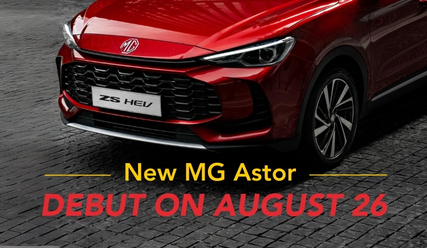 New MG Astor to Debut on August 26
