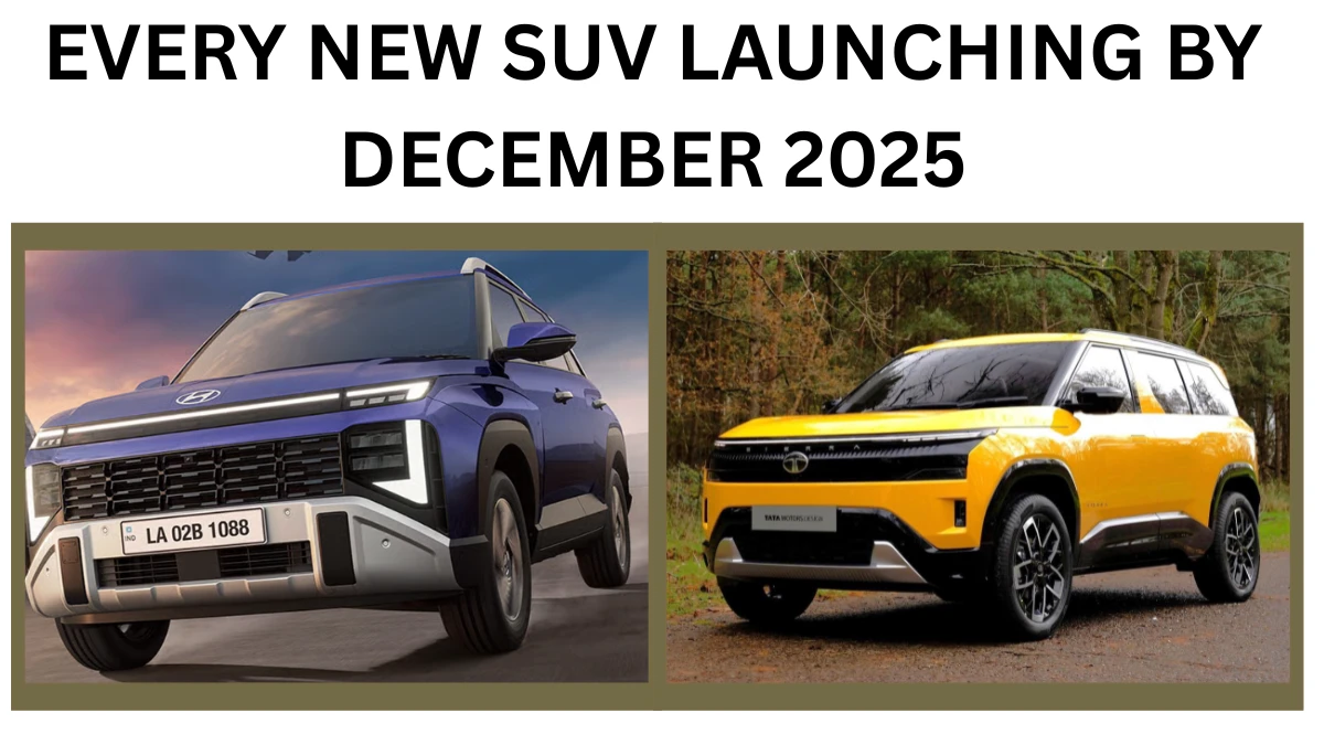From Tata Sierra to New Kia Seltos: Every New SUV Launching by December 2025