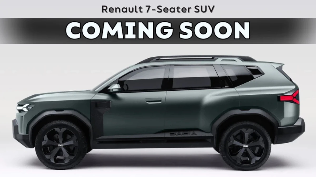 Renault Bigster 7-Seater SUV - New Details Out
