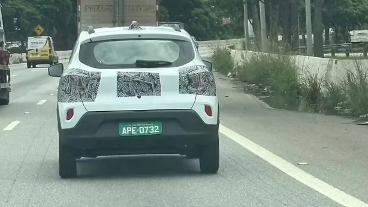 Renault Kwid Facelift Seen Testing